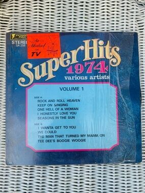 Super Hits 1974 Volume 1 (1975)  Power Pak ‎– SA 258 vinyl N